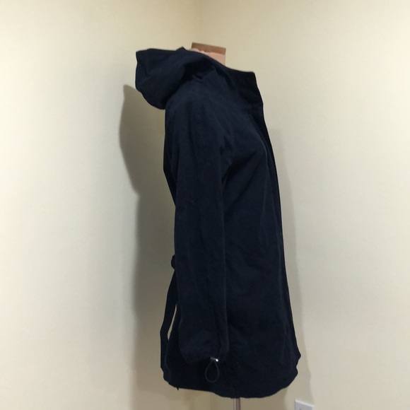 Lafayette 148 New York Jacket Size Medium Navy aBlue Cotton - Picture 5 of 13